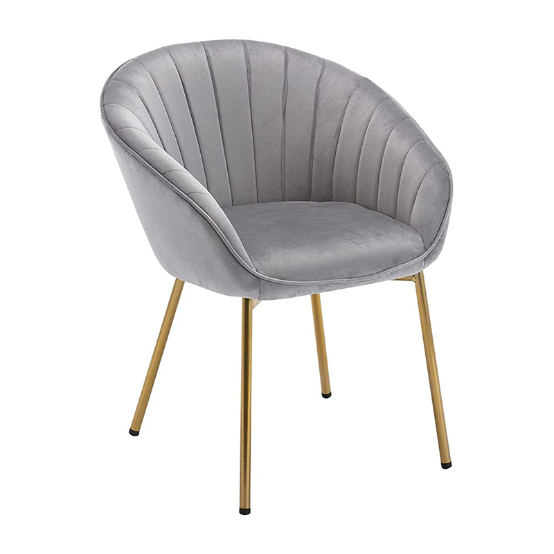 1PC čalouněná opěradlo jídelní židle ergonomické křeslo
